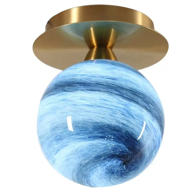 

Modern Simple LED Planet Luxury Ceiling Lamp Aisle Entrance Porch Lights Creative Personality Home Decor