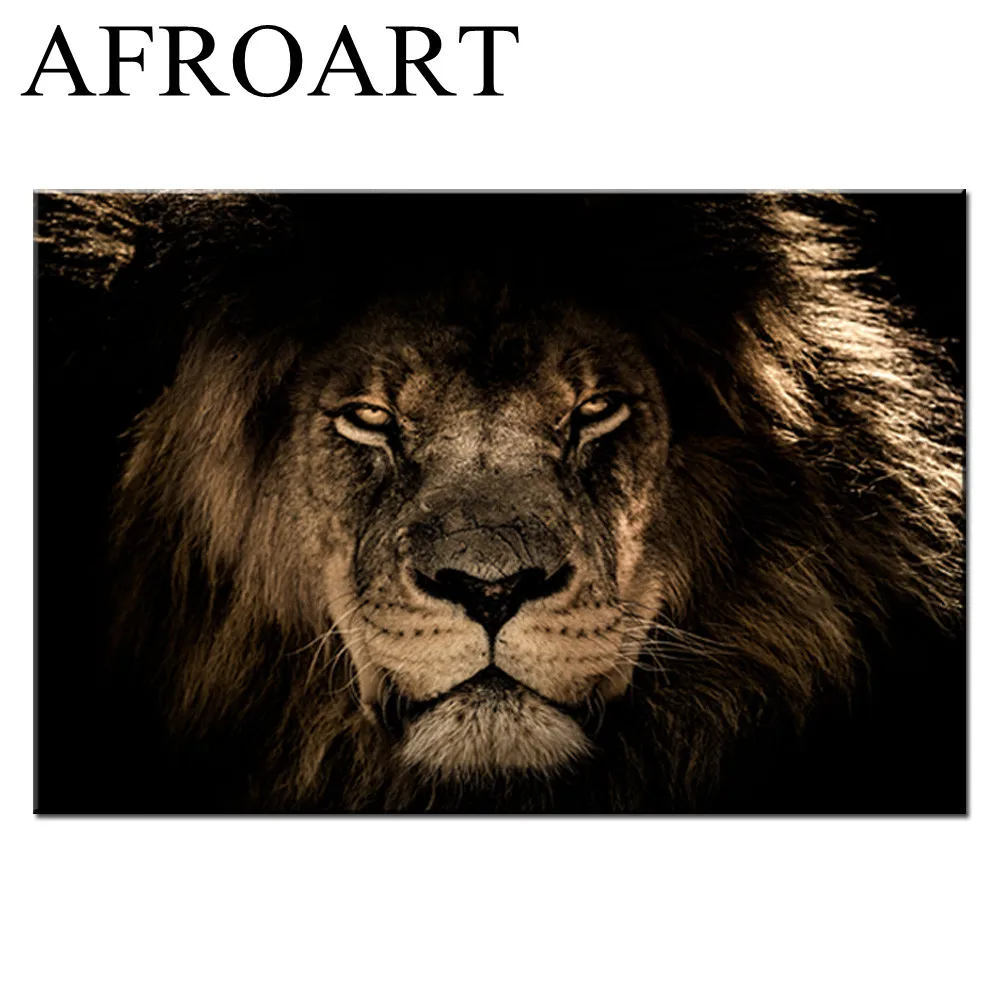 

Cute Animals Big Cat Tiger Canvas Painting Art Print Poster Picture Wall Modern Minimalist Bedroom Living Room Decoration
