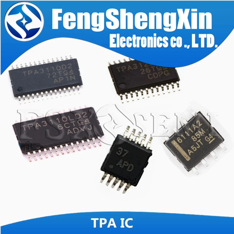 2шт TPA3110D2PWPR TPA3123D2PWPR TPA6112A2DGQR APD TPA3110LD2 TPA6111A2DR TPA2005D1DGNR BAL TPA3100D2PHPR TPA3112D1PWPR TPA152 |