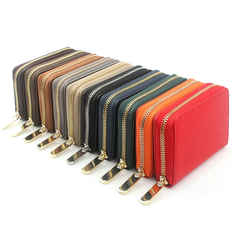 Cheap New Arrived Designer Women Artifical Leather Mini Card Case Fashion Hasp Wallet Lady Men Hand Purse Black Caviar Money Bag | Багаж и