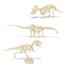 Jouets d'excavation de squelette de dinosaure à monter soi même, Kit de creuser géologique, modèle d'assemblage, jouets éducatifs Parent enfant