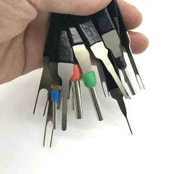 

Stainless Electrical Wiring Crimp Connector Pin Kit Wire Terminal Remover Tools