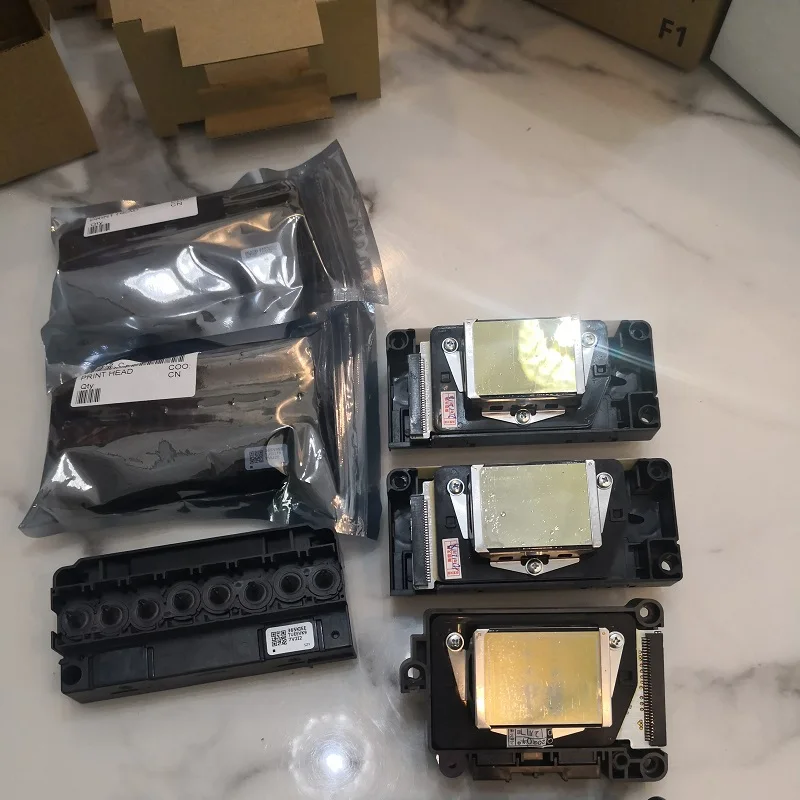 Оригинальная Отремонтированная б/у печатающая головка DX5 для Epson F186000 F187000 2 я старой версии не