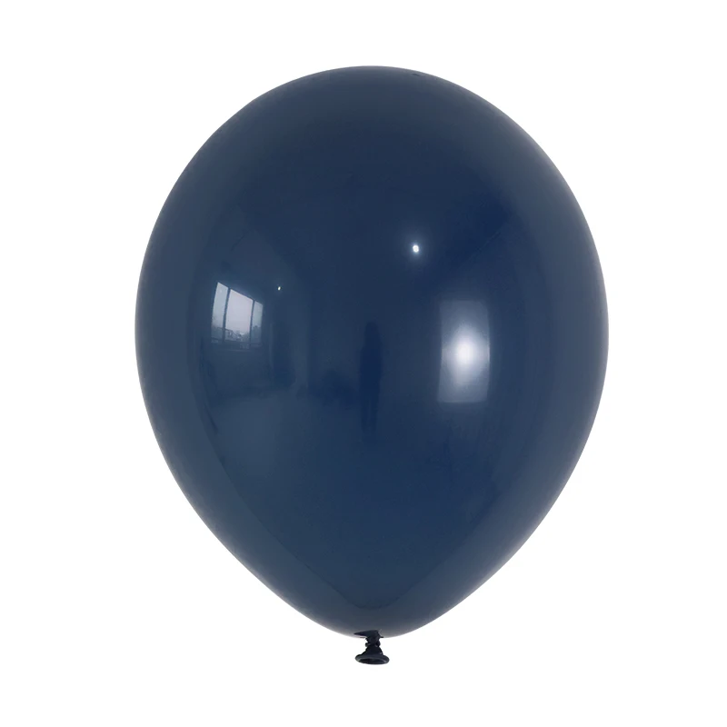 10 шт. 12 дюймов светящиеся синие латексные шары с золотым металлическим хромом латексные шары для свадебного украшения дня рождения Globos