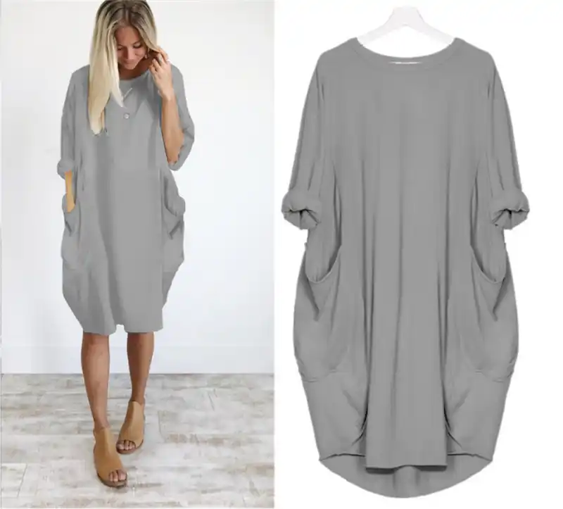 womens shirt dress midi