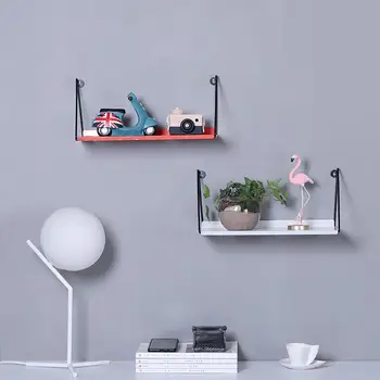 

Nordic Metal Storage Rack Wall Hanging Storage Holders Punching Kitchen Bathroom Finishing Rack Organizer Shelfs Home DIY Decor