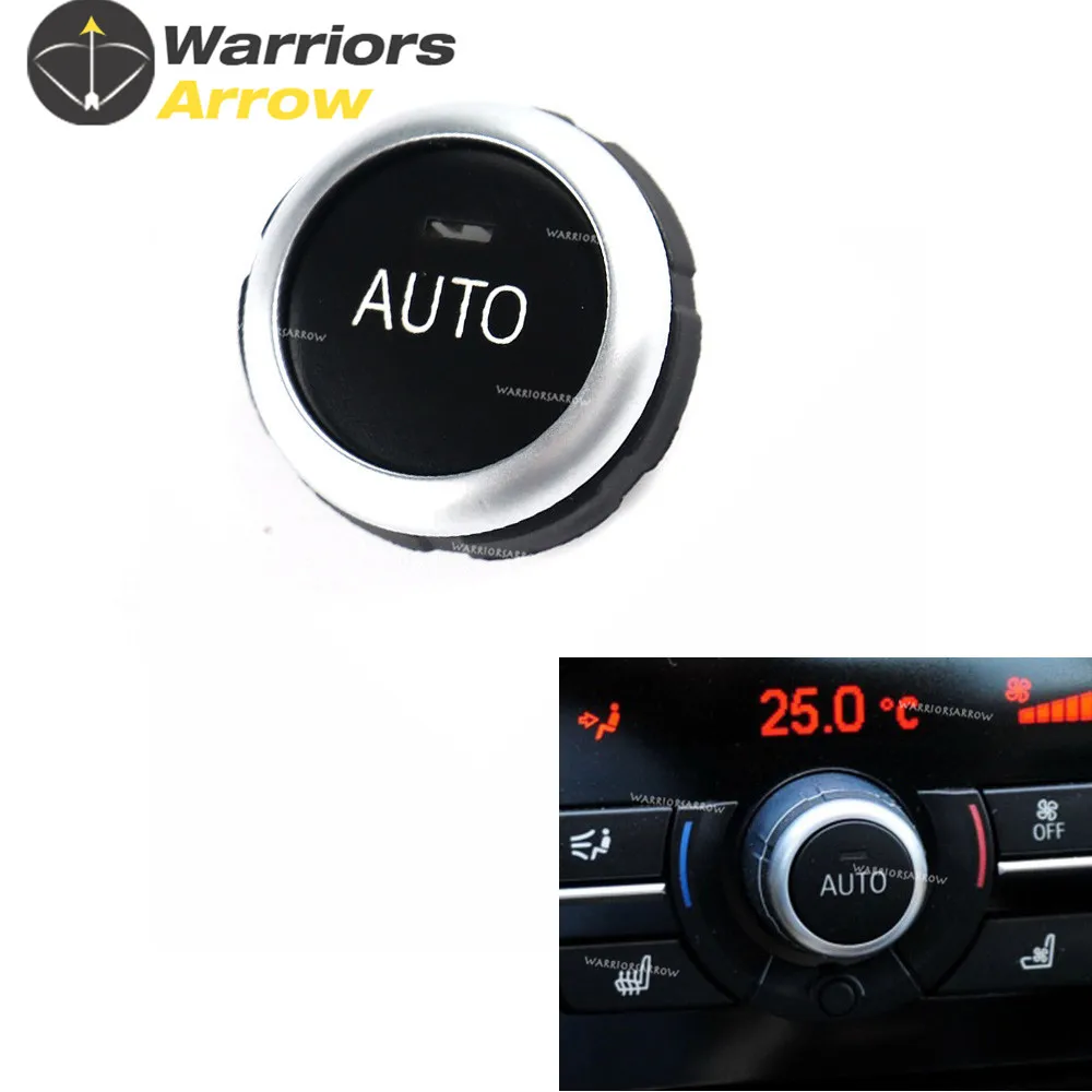 

61319393931 Air Conditioner A/C Rotation Climate Control Knob Button With AUTO Word For BMW 520i 2012-2016 650i 2013-2016 740Li