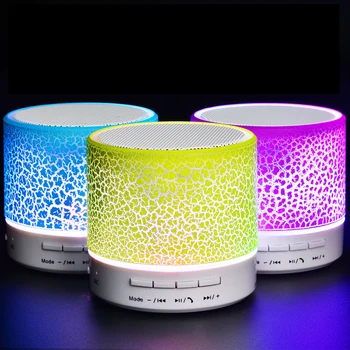 

Mini Speakers Portable Mini Wireless Bluetooth Speaker outdoor subwoofer Speakers Column 3D Music Loudspeaker support TF USB