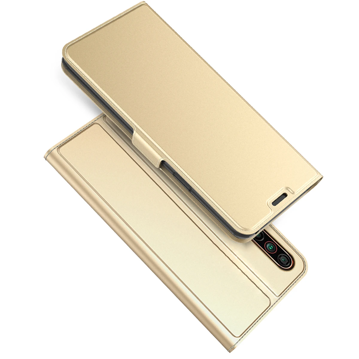 Для Meizu 16T чехол из искусственной кожи с откидной крышкой и подставкой Чехол с карманом для всего тела с держателями карт и магнитной пряжкой для Meizu 16T чехол