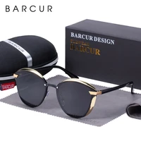 Lunettes de soleil femmes polarisées mode BARCUR lunettes de soleil rondes lunettes de soleil femme 1