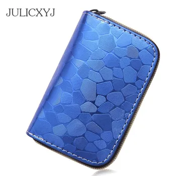 

JULICXYJ Function 11 Bits Card Holder Case Business Bank Men Women ID Credit Passport Cover Driver License Card Bag Cash Wallet