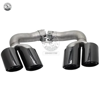 

car Accessories Suitable for Porsche Cayenne exhaust muffler tails out 2010 2011 2012 2013 2014 2015 2016 2017 2018 2019