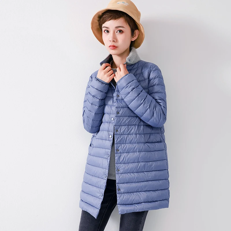 winter and autumn women down coat jackets