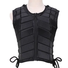 Unisex Adult Kids Eventer Accessory Sports EVA Padded Damping Vest Outdoor Safety Body Protective Horse Riding Armor Equestrian