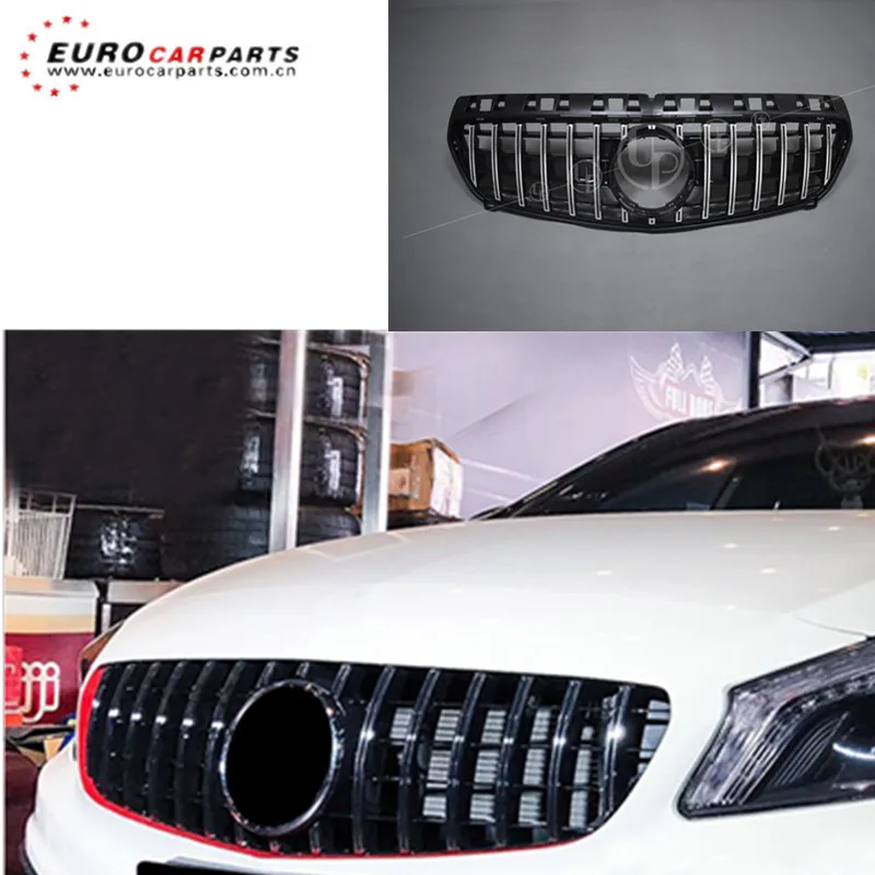 Класс ABS Материал решетка подходит для 2012-2018year W176 A180 A200 A260 GT Стиль передняя решетка