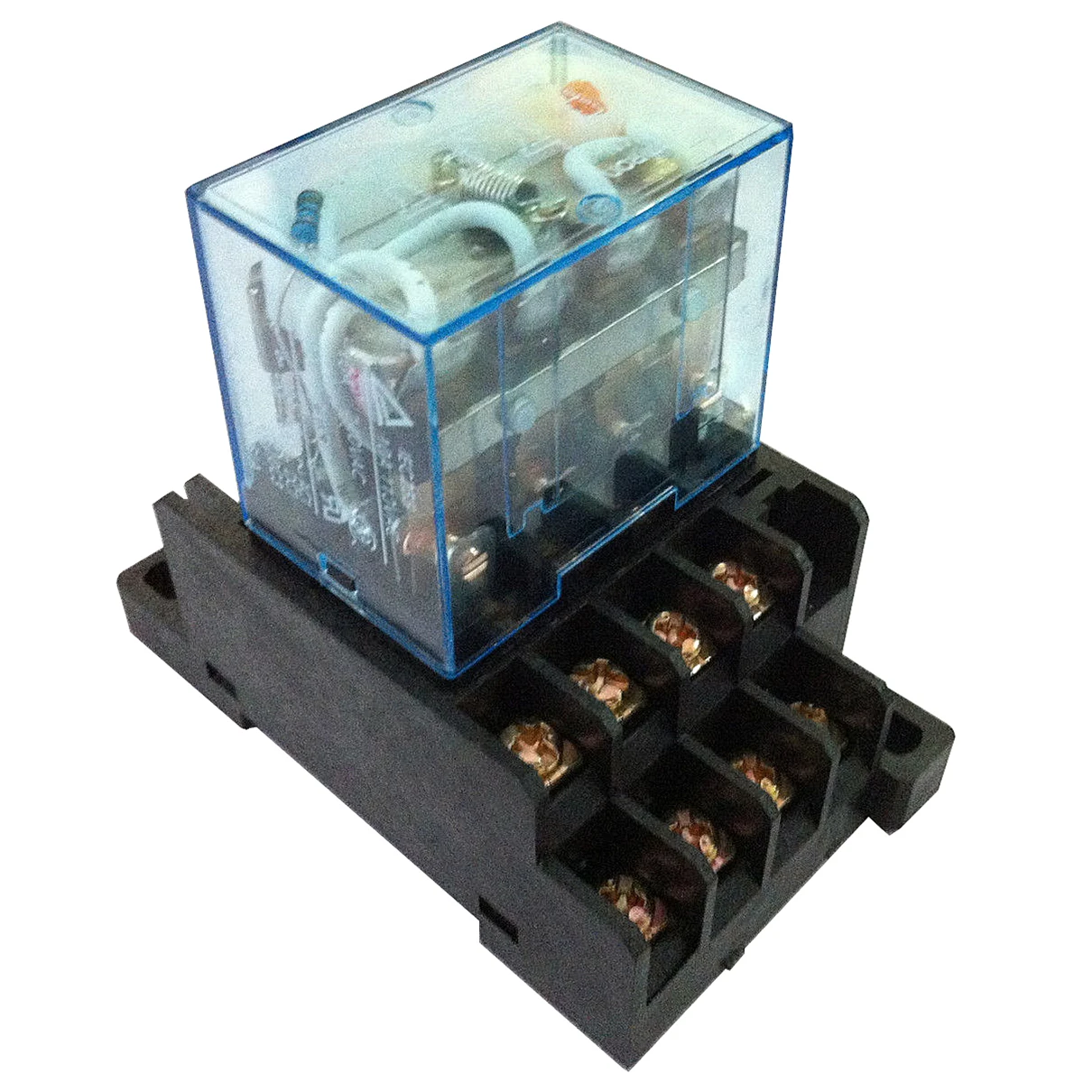 

Electromagnetic Coil General DPDT Power Relay LY4NJ HH64P 4PDT 14Pins DC12V 24V AC220V Mini Relay With Socket