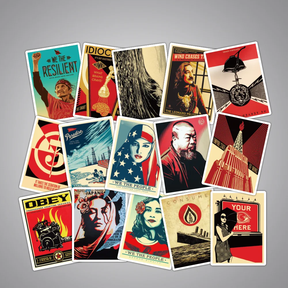 

10/30/50PCS Retro Series Set Stickers Memories Past Travel Suitcase Luggage Skateboard Notebook Era Wholesale