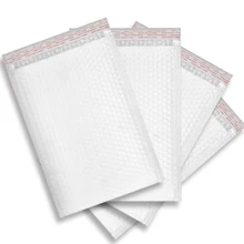 

50pcs White Bags For Packaging Bubble Mailers Padded Envelopes Poly Envelopes Packaging Bags For Business Mailing Envelopes