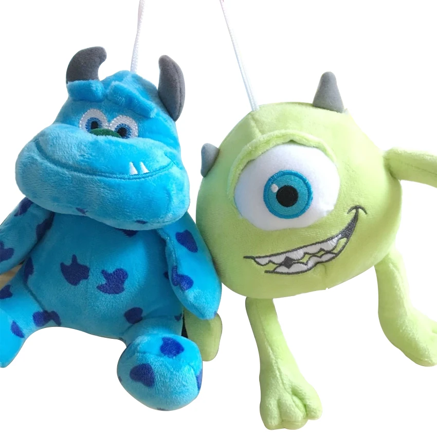 VIP Ссылка для Garcia(2 шт./компл. 20 см забавные Inc белье Mike Wazowski+ Джеймс П. Плюшевый Салливан игрушки - Цвет: 2pcs-set