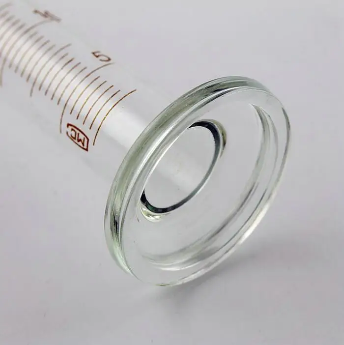 Стеклянный мерный цилиндр с носиком длина 165 мм лабораторная посуда 2 шт./лот 25