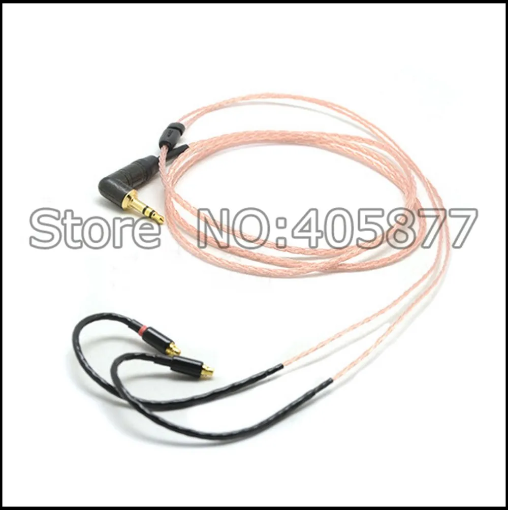 High quality 1 2M pure copper Earphone cable For Westone W60 W50 W40 W30 W20 headphone updated cable