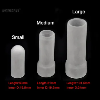 penis enlargement pump accessories Silicone Sleeves for Penis Extender Stretcher Pump vacuum  Suction Cups stopper 4