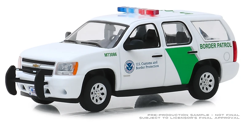 GL 1:43 США таможня и защита границы-2010 Chevrolet Tahoe сплав модель автомобиля литье под давлением металлические игрушки подарок на день рождения для детей мальчиков