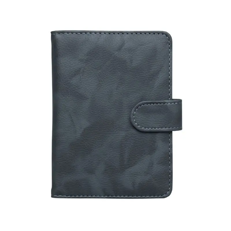 3TT701535-BK RFID Блокировка кожа путешествия ID карты Органайзер чехол держатель для паспорта Обложка протектор инструмент - Цвет: 3TT701535-BK