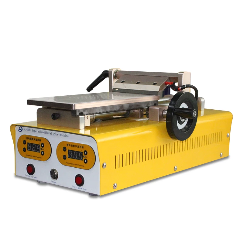 

ZJ-801 3in1 remove glue machine for lcd screen residue oca glue remover and LCD refurbish 7 inch LCD OCA Glue Removing Machine