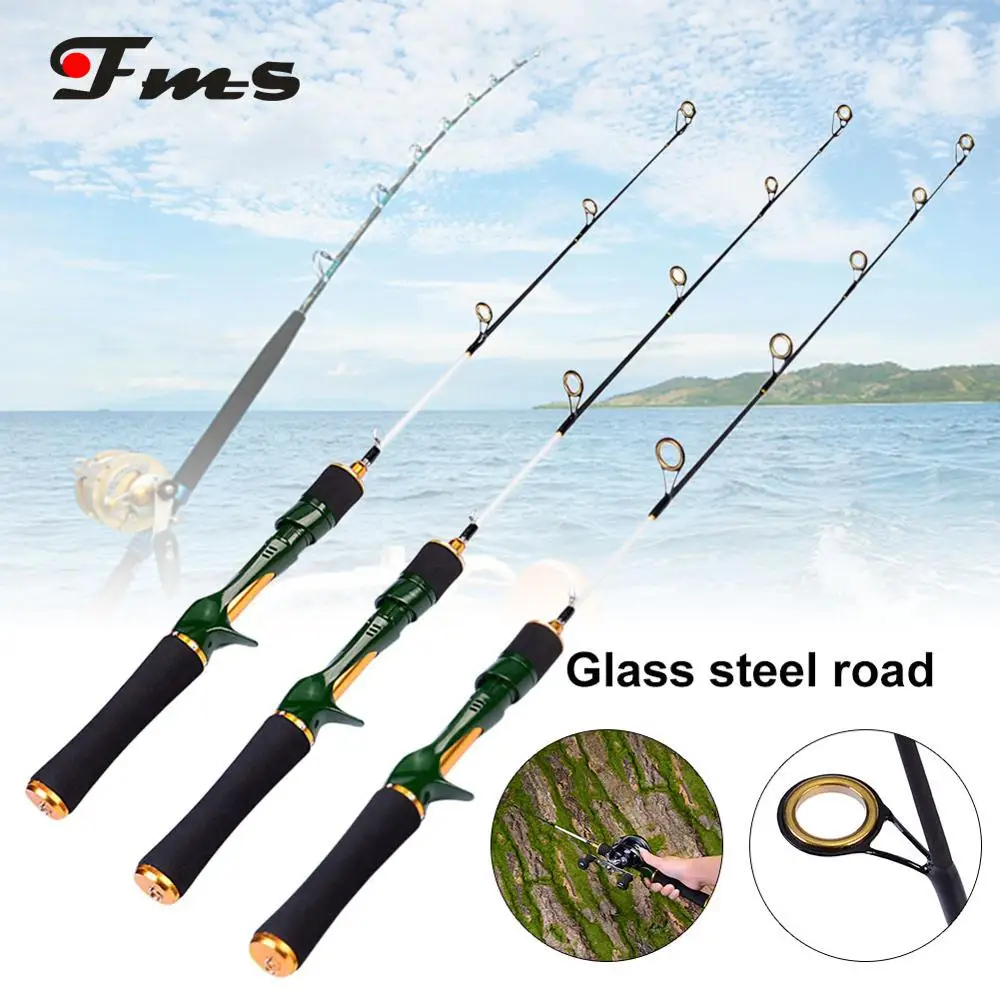 

Newly 1 Pcs Fishing Rod Ceramic Guided Ring Eva Handle Portable Durable For Anglers Comfortable Durable Lightweight Stylish