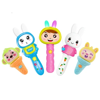 

Electric Sound Light Baby Rattles Baby Shaker Sand Hammer Toy Dynamic Rhythm Stick Baby Rattles Kids Musical Party Favor Toys