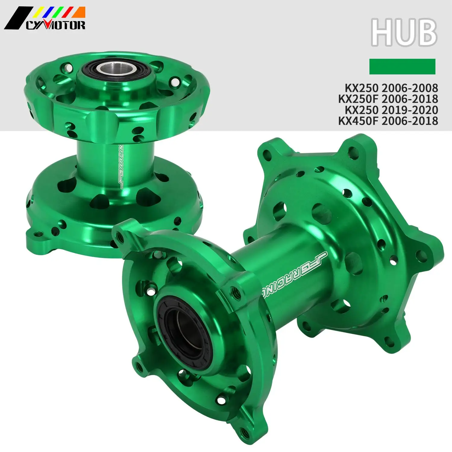 Motocycle Front Rear Wheel Hub Set For Kawasaki KX250 KX250F KXF 250