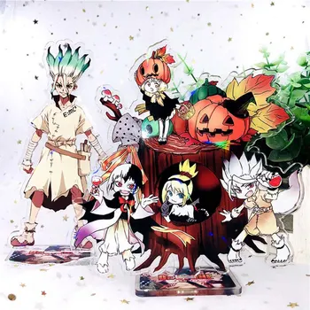 

Japanese Anime Dr. Stone Senku Taiju Tsukasa Yuzuriha Acrylic Stand Figure Model Plate Holder