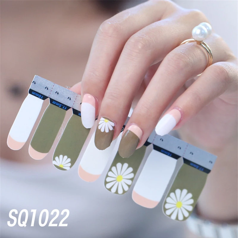 SQ1022 Сплошной цвет ногтей Стикеры самоклеящаяся DIY Стикеры наклейки матовый Scrub Маникюр наклейки для ногтей Фольга нейл-арта украшения - Цвет: SQ1022
