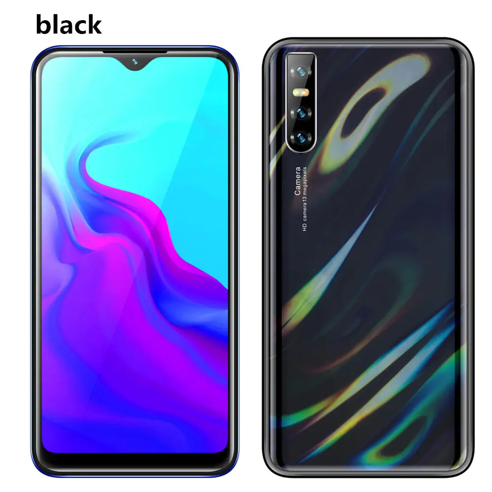 A90 19:9 HD water drop screen 6.26" smartphones Quad core 4GB RAM 64GB ROM 13MP Android celulares face ID unlocked mobile phones