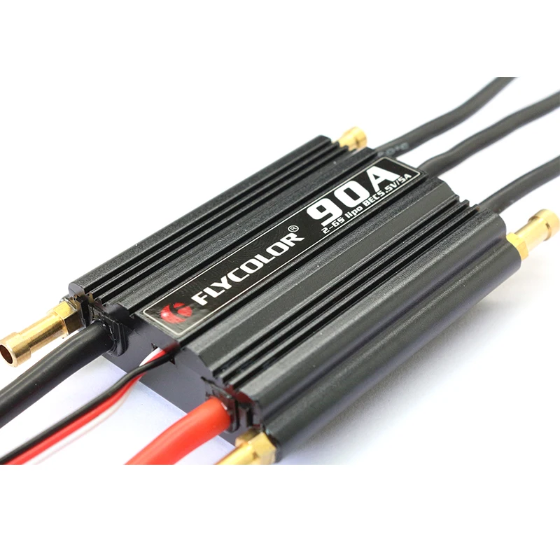 Радиоуправляемые лодки Flycolor 50A 70A 90A 120A 150A бесщеточный ESC 2 6S водонепроницаемые с