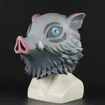 

Demon Slayer Pig Mask Overhead Kimetsu no Yaiba animal Masks Costume Halloween Larp