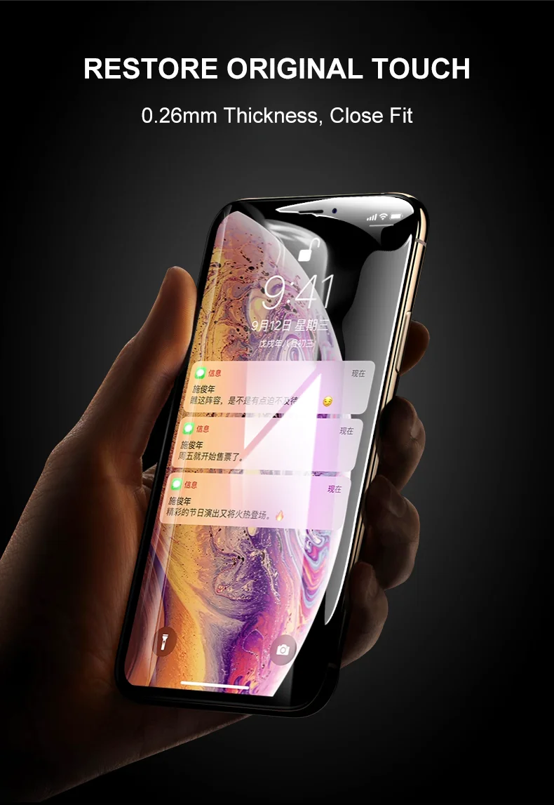 25D полное покрытие защитное стекло на Iphone 7 6 6s 8 Plus X Xs Max Xr на Iphone 11 Pro макс. Закаленное стекло протектор экрана