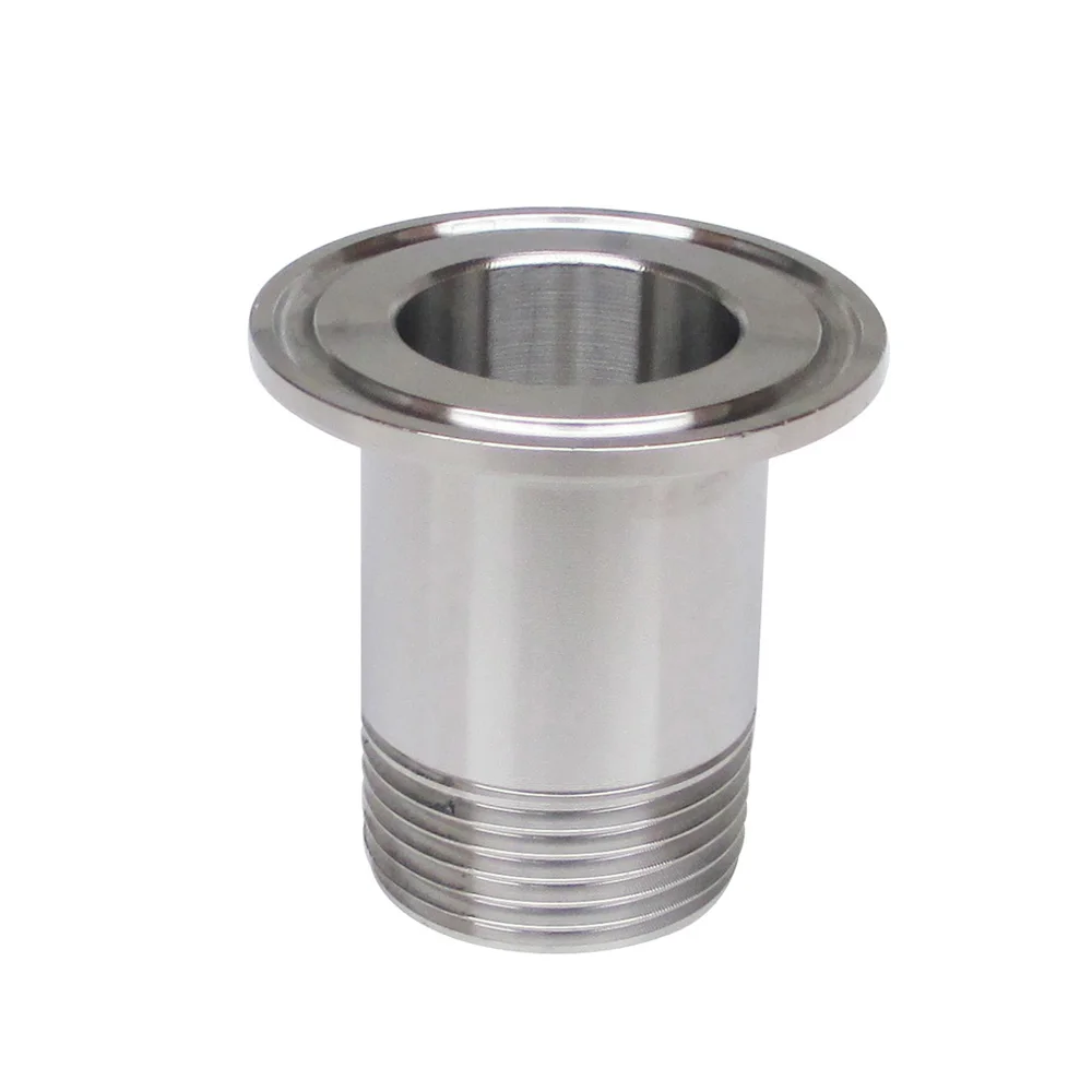 1/2 ''DN15 2'' DN50 BSP 304 нержавеющая сталь санитарный тройной зажим наконечник