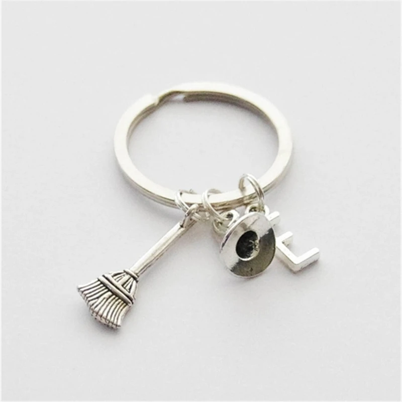 

Witch Gift, Witch Accessories, Witch Keychain, Halloween Keychain, Witch Purse Charm, Witch Hat Keychain, Initial Keychain