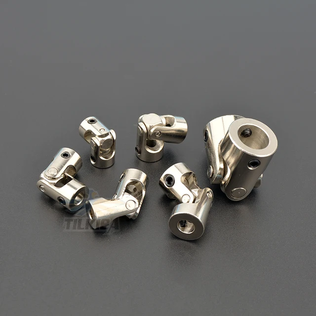Rc Boat Car Metal Cardan Joint 2mm/2.3mm/3mm/3.175mm/4mm/5mm/6mm/8mm/10mm Gimbal Couplings Shaft Motor Connector Universal Joint 4