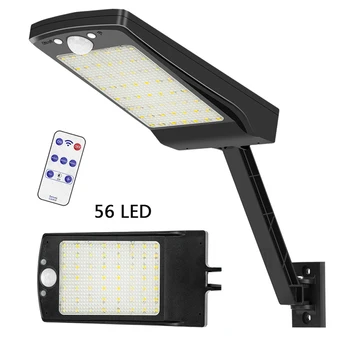

Solar Leds Light Outdoor Solar Lamp Solar Motion Sensor Gardens path Light Remote Controller Three Modes