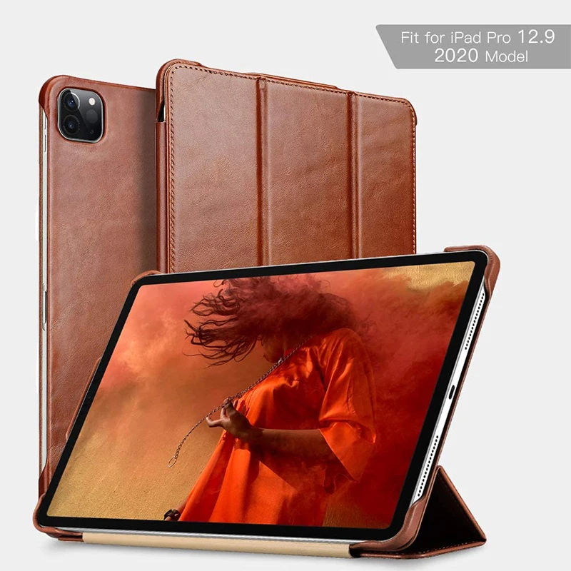 Чехол-книжка для iPad Pro 11 12 9 из натуральной кожи 2020 | Компьютеры и офис