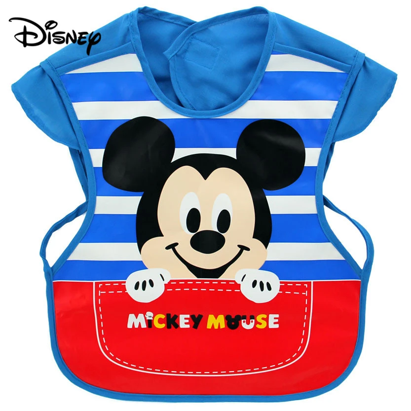 Bavoir Disney Manches Courtes Pour Bebe Garcon Bavoir Impermeable En Tissu Burp Pour Enfant Tablier Pour Enfant Aliexpress