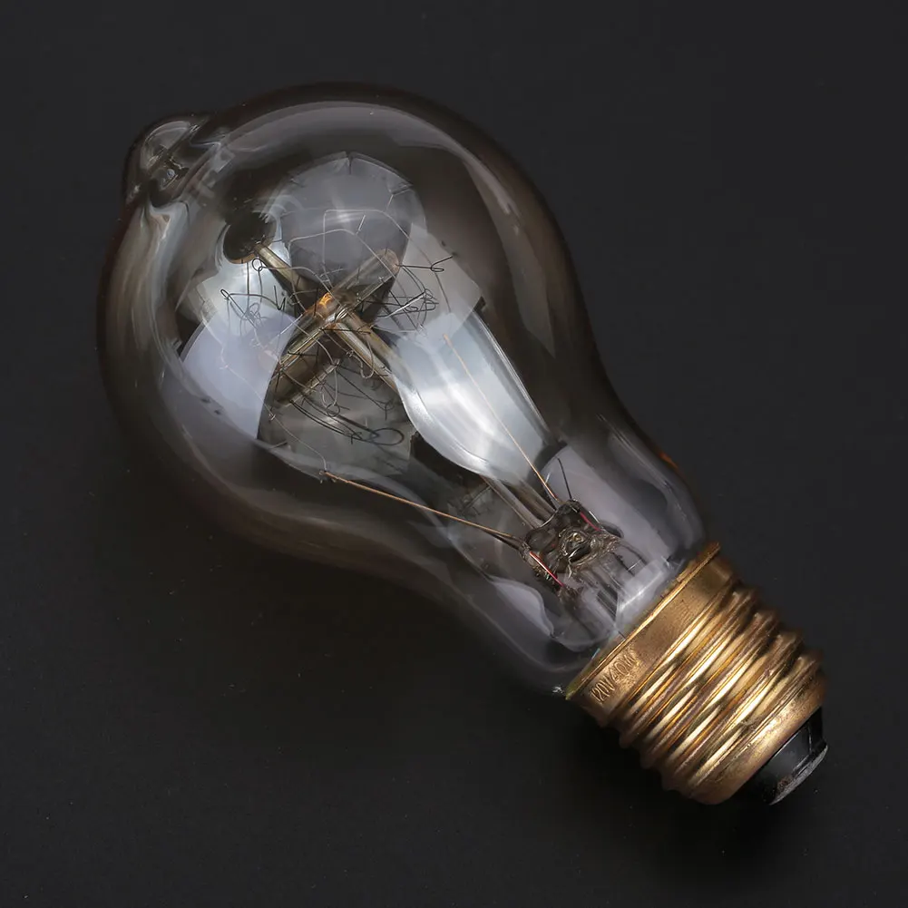 С регулируемой яркостью Винтаж A19 Edison лампа накаливания светодиодная лампа накаливания бытовой