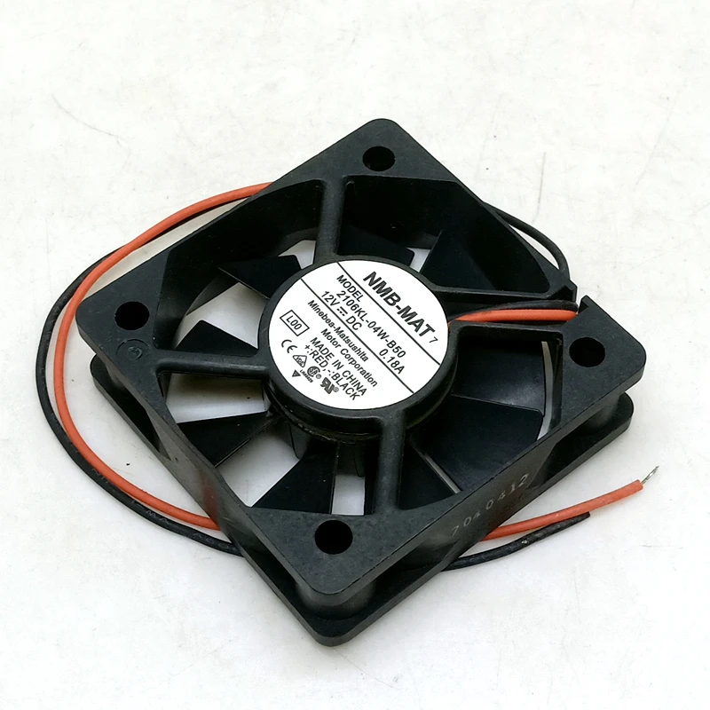 2 шт. оригинальный для NMB 5 см 2106KL 04W B50 двойной шар 50 мм 5015 DC12V 0.18A Чехол с линиями