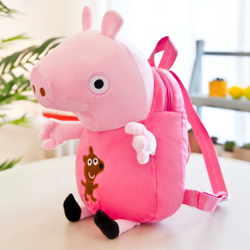 Douyin Celebrity Style Useful Product Cartoon Bag Creative Pigskin Small Fart Complete Backpack Children Small Bookbag Birthday