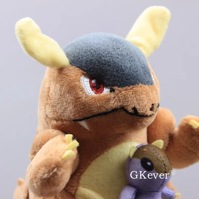 " 15 см аниме Kangaskhan плюшевые игрушки куклы милые мягкие животные Kangaskhan Lickitung Куклы Дети Рождественский подарок на день рождения