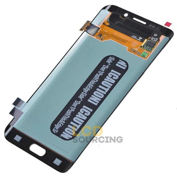 5," дюймовый lcd AMOLED дисплей для samsung Galaxy S6 Edge G925 lcd с рамкой кодирующий преобразователь сенсорного экрана в сборе Замена
