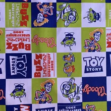 90*145 см мультфильм игрушка хлопок холст ткань лоскутное для сумки шитье DIY скатерть диван Чехол